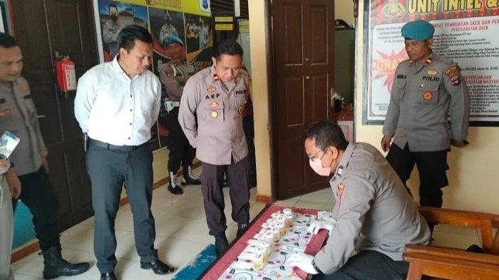 Sipropam Polres Tabalong Periksa Urine Personel di Tiga Polsek, Ini Hasilnya