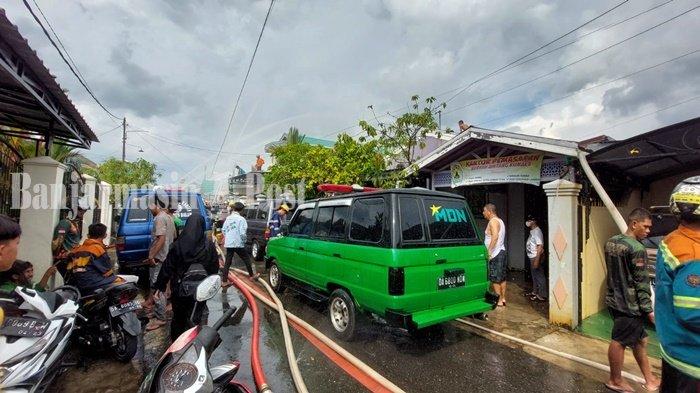 Kebakaran di Banjar Indah Permai Banjarmasin, Pemilik Sempat Lihat Ada yang Bakar Sesuatu