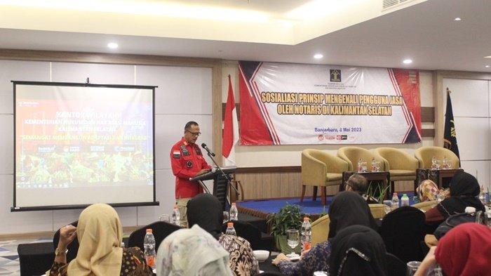 Dukung Indonesia Jadi Anggota FATF, Kemenkumham Kalsel Gelar Sosialisasi Ini