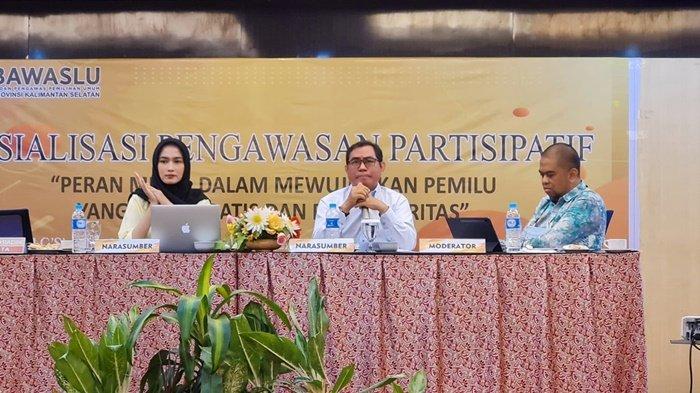 Jelang Pemilu 2024, Bawaslu Kalsel Ingin Media Ikut Melakukan Pengawasan