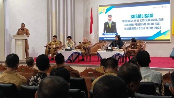 Sosialisasi Percepatan Realisasi dan Pelaporan Dana Desa, Pjs Bupati HST : Pemdes Ujung Tombak Pemda