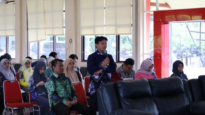 Sosialisasi Sertifikasi Pustakawan Tingkat Provinsi yang digelar di Aula Dispersip Kalsel,22