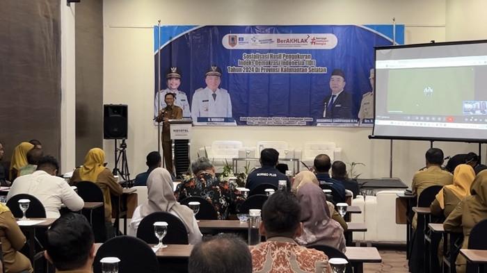 IDI 2024 Disosialisasikan, Pemerintah Akui Masih Banyak Celah Demokrasi di Kalsel