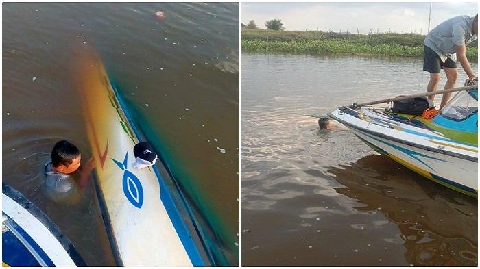 Speedboat Angkut 4 Dokter Hewan Terbalik di Paminggir Jadi Sorotan, Begini Tanggapan Dishub HSU