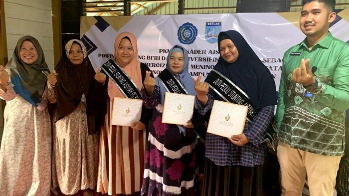 Tiga Kader Terpilih Jadi Duta Peduli Sunting di Desa Biih Karang Intan Banjar