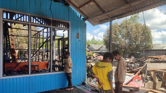 Kebakaran di Tanbu Kalsel Hanguskan 8 Rumah, Api Diduga Akibat Korsleting Listrik