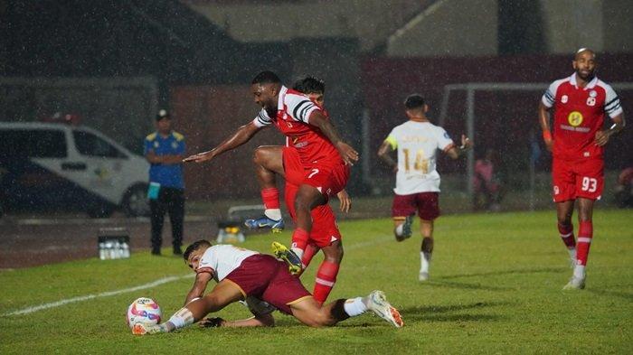 Babak Pertama Barito Putera Sempat Ketinggalan dari Borneo FC Lewat Tendangan Penalti