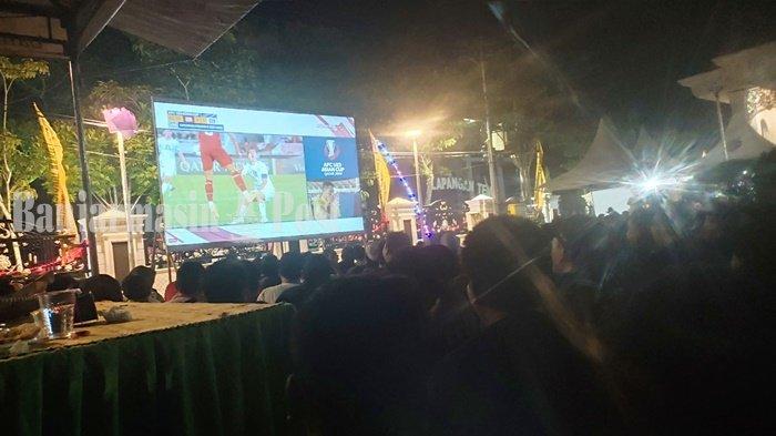 Timnas U23 Bersua Iraq di Perebutan Juara 3 AFC U23, Pemkab Tapin Kembali Gelar Nonbar