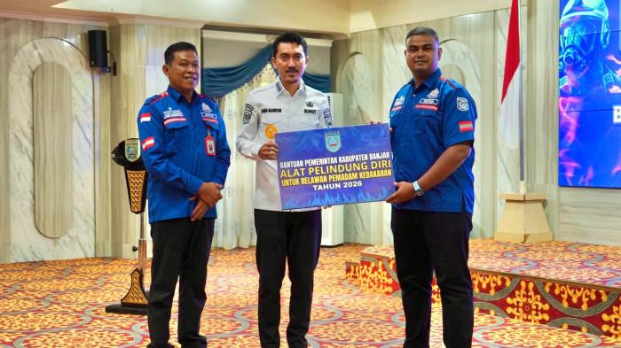 Suasana pelantikan(Buser 690) Kabupaten Banjar periode 2025–2030 3