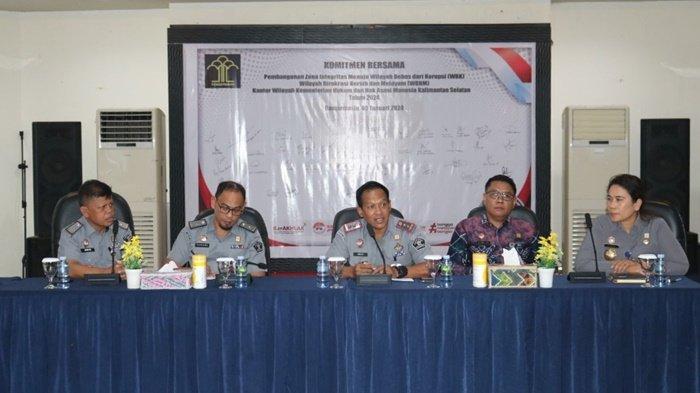 Efektivitas Dalam Pelaksanaan Tusi, Kakanwil Kemenkumham Kalsel Sampaikan Arahan Ini