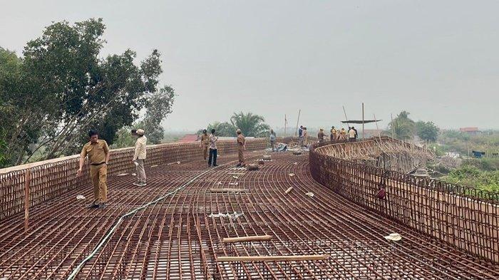Warga Jejangkit Batola Mau ke Kabupaten Banjar tak Perlu Memutar Lagi, Lewati Jembatan Bahandang