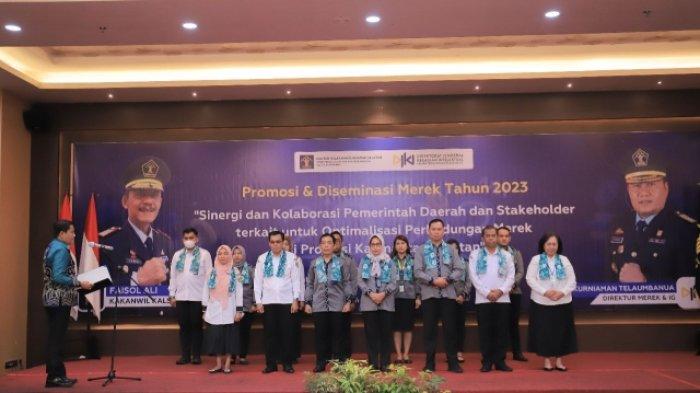 Kukuhkan Tim KI Kantor Wilayah, Direktur Merek: Tulang Punggung Pelayanan KI di Kalsel