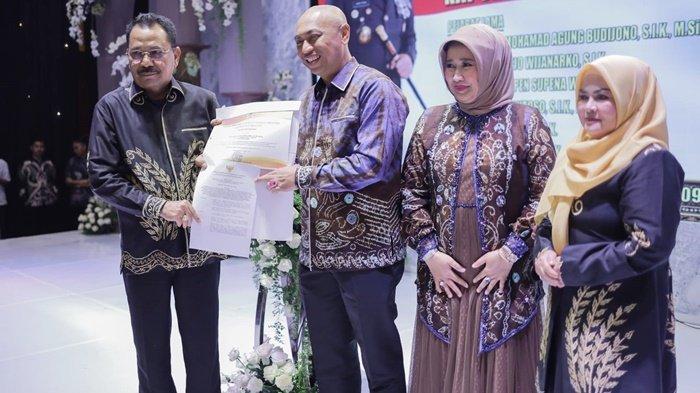 Pisah Sambut Wakapolda Kalsel, Brigjen Pol M Agung Budjino Terkesan dengan Warga Banua