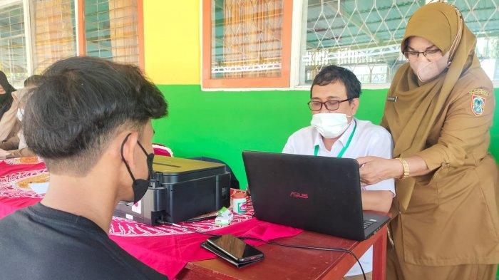 PPDB 2022, Banyak Orangtua dan Calon Siswa di SMAN 8 Banjarmasin Kesulitan Menarik Titik Koordinat