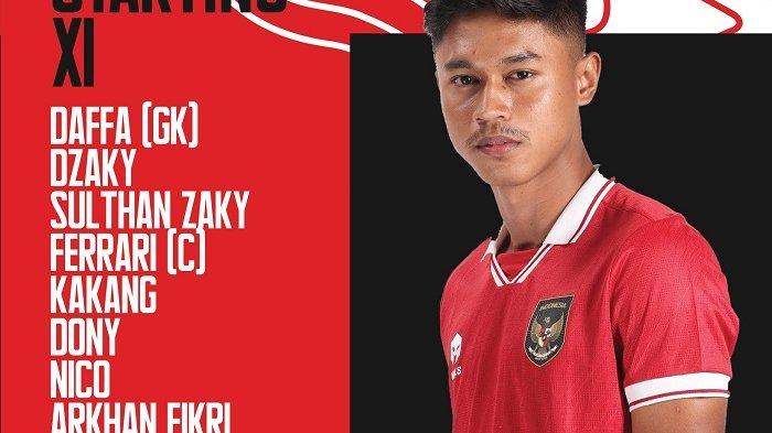Gratis! Link Live Streaming Timnas U20 Indonesia vs Irak TV Online RCTI, Ini Susunan Pemain