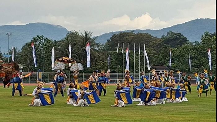 Tarian kolosal buka Porprov XII Kalsel 2025