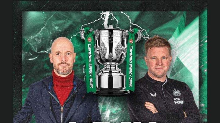 Link dan Cara Nonton Live Streaming Man United vs Newcastle via TV Online Mola Carabao Cup Hari ini