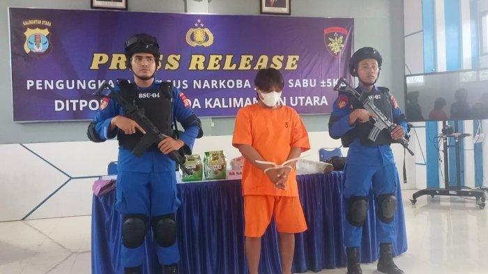 Tergiur Rp 15 Juta, Petambak di Kaltara Ini Nekat Jadi Kurir Ambil 5 Kg Sabu di Tanjung Daun