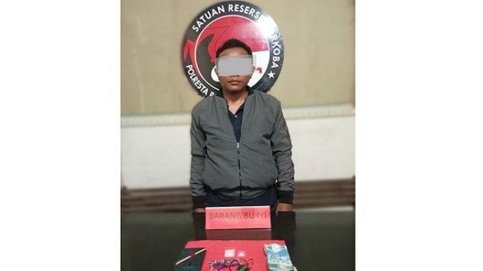 Tangkap Pengedar di Lampu Merah, Personel Satresnarkoba Polresta Pontianak Amankan 2 Paket Sabu