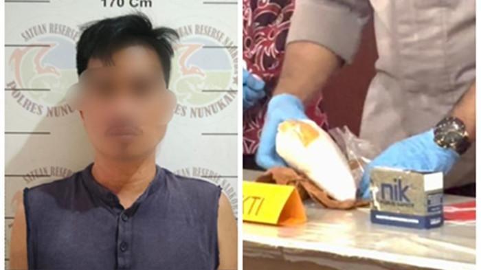 Digerebek Polisi di Rumah, Pengedar di Nunukan Kaltara Ini Akui Jual Sabu dengan Sistem Bagi Hasil