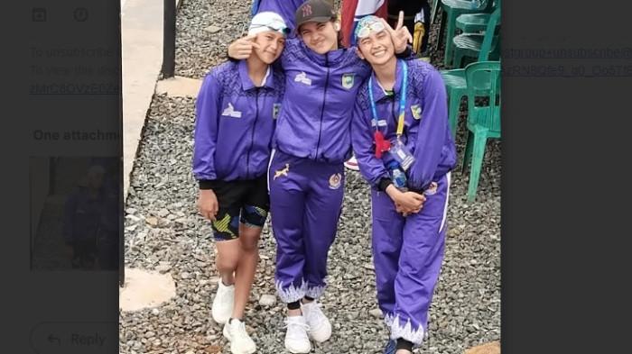 Perempuan Belia Kakak Adik di Tanahlaut Ini Borong Emas Cabor Renang, Hari Ini Tanding Lagi