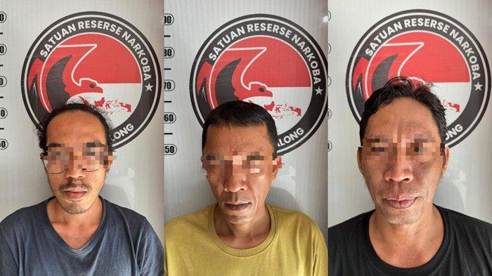Bongkar Peredaran Sabu, Satresnarkoba Polres Tabalong Amankan 3 Pria di Kecamatan Tanta