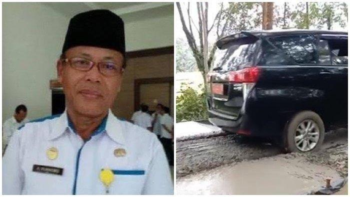 Intip Harta Kadispora Lubuklinggau yang Viral yang Nekat Lintasi Jalan Cor Semen Masih Basah