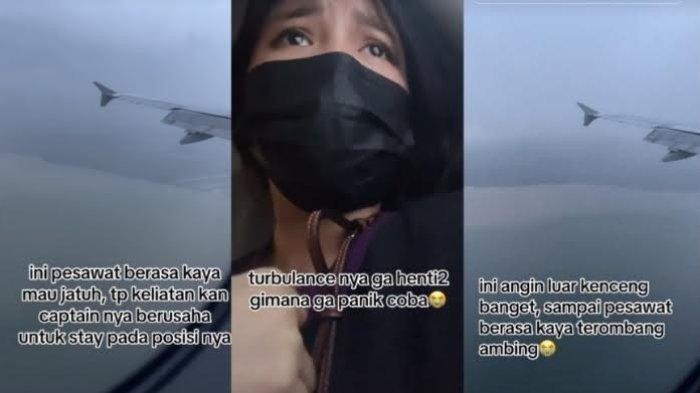 Viral Video Kepanikan Penumpang Pesawat Rute Jakarta-Medan Alami Turbulensi Hebat, Gagal Landing