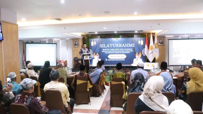 Silaturahmi dengan KKT Kaltim, H Fani dan Habib Taufan Sampaikan Program Prioritas Tabalong Smart