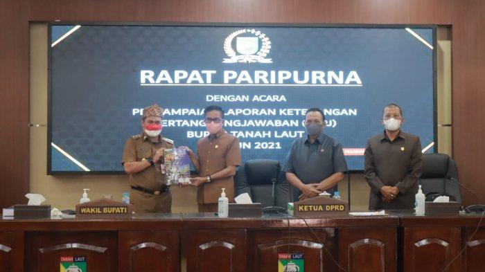 Pembahasan LKPj 2021 Bupati Tanah Laut Telah Tuntas, Ini Rata-rata Capaian Kegiatan SKPD