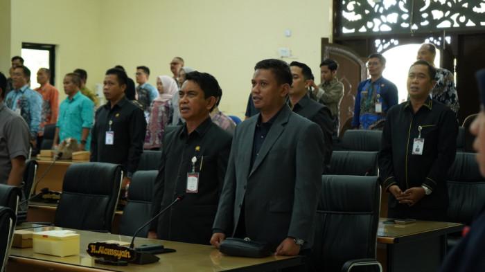 Wakil Bupati HST, H Gusti Risyadi Elmi menyampaikan sambuta4