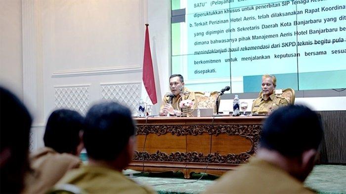 Rakor Pemko Banjarbaru Juli 2024, Wali Kota Aditya Minta SKPD Cepat Respon Penaganan Masalah