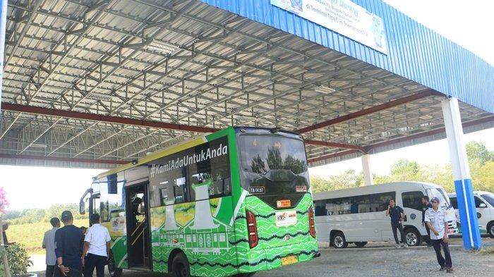 Hari Pertama Operasional Bus Tayo Masuk Pelaihari, Warga Tala Langsung Antusias ke Banjarmasin
