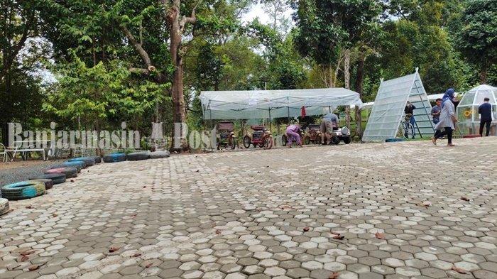 Wisata Kalsel - Wahana Bermain Anak di Agrowisata Kampung Biih Kabupaten Banjar