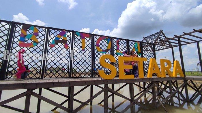 Wisata Kalsel - Jejangkit Ecopark di Kabupaten Batola Dipadati Pengunjung Setiap Akhir Pekan