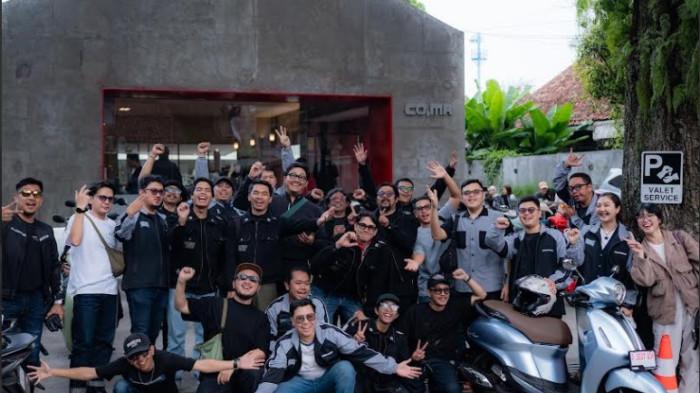 Yamaha Indonesia memperkenalkan lebih dekat warna terbaru skutik Classy Yamaha4