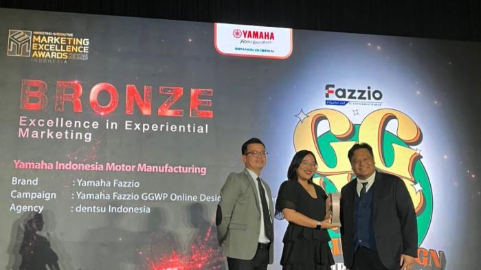 Yamaha menorehkan penghargaan di bidang pemasaran 2
