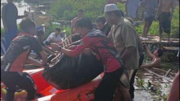 Tenggelam di Sungai Nagara, Jasad Warga Desa Sawaja Tapin Ditemukan Mengapung di Permukaan