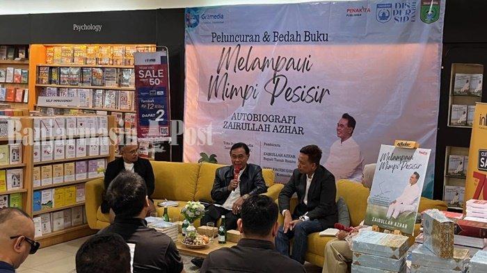 Rilis Buku Melampaui Mimpi Pesisir, Zairullah Azhar Tulis Memoar Kehidupannya