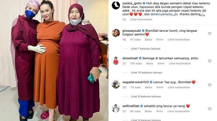 Mau Lahiran, Zaskia Gotik Banjir Doa dari Soimah Hingga Vega Darwanti, Roy Kiyoshi Tuliskan Ini