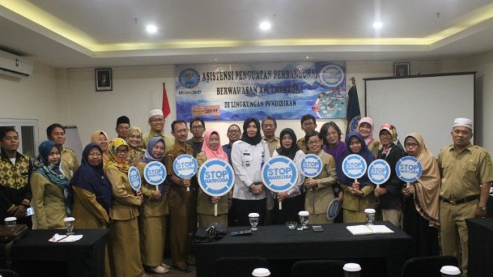 Kepsek, Wakil Serta Guru BP Ikuti Kegiatan BNN Kota Banjarmasin, Ini Tujuannya