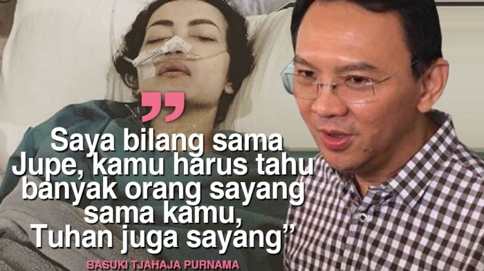 Inilah Keinginan Mulia Julia Perez untuk Ahok yang Belum Jadi Kenyataan