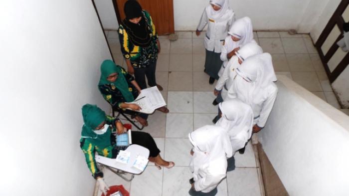 Akbid Bunga Kalimantan Dites Narkoba dan Kehamilan