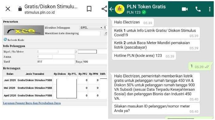 Diskon 50 % Token Listrik Gratis PLN, Cara Klaim Login www.pln.co.id atau Chat WA 08122123123