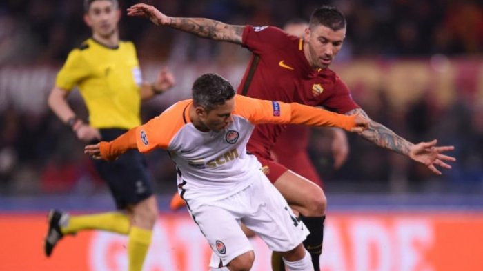 Hasil Liga Champion - Babak Pertama AS Roma Vs Shakhtar Donetsk Berakhir 0-0