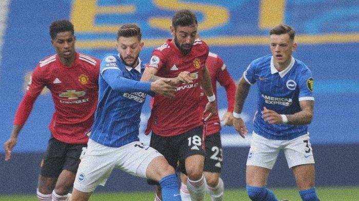 Prediksi dan Live Streaming Brighton vs Man United Piala Liga Inggris, Live Streaming Mola TV