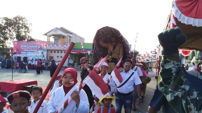 Wah Ada Jendral Sudirman Upacara 17 Agustusan di Kompleks Griya Ulin Permai, Ini Keseruannya