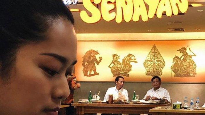 Prisia Nasution Saksikan Acara Makan Siang Jokowi-Prabowo, Nggak Ada Lagi 01-02 #persatuanIndonesia