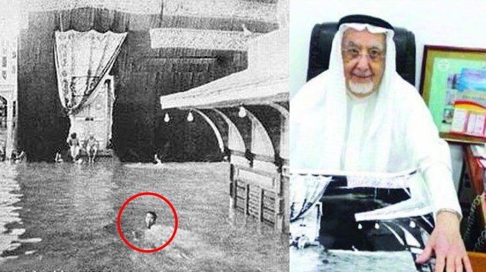 Kisah Bocah Tawaf Sambil Berenang Saat Masjidil Haram Banjir Besar Tahun 1941, Ini Sosoknya