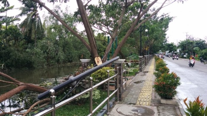 Usai Hujan Lebat Hingga Kini Listrik di beberapa Tempat Padam